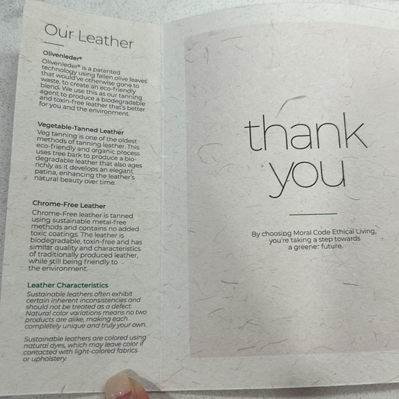 Moral Code Sadie Clutch Cognac NWT - Picture 14 of 16